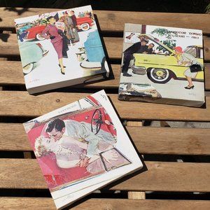 Home Decor Canvas VINTAGE Print Wall Decor 3pc set